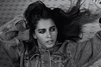 Naomi Scott Aladdin Power Rangers Charlies Angels style