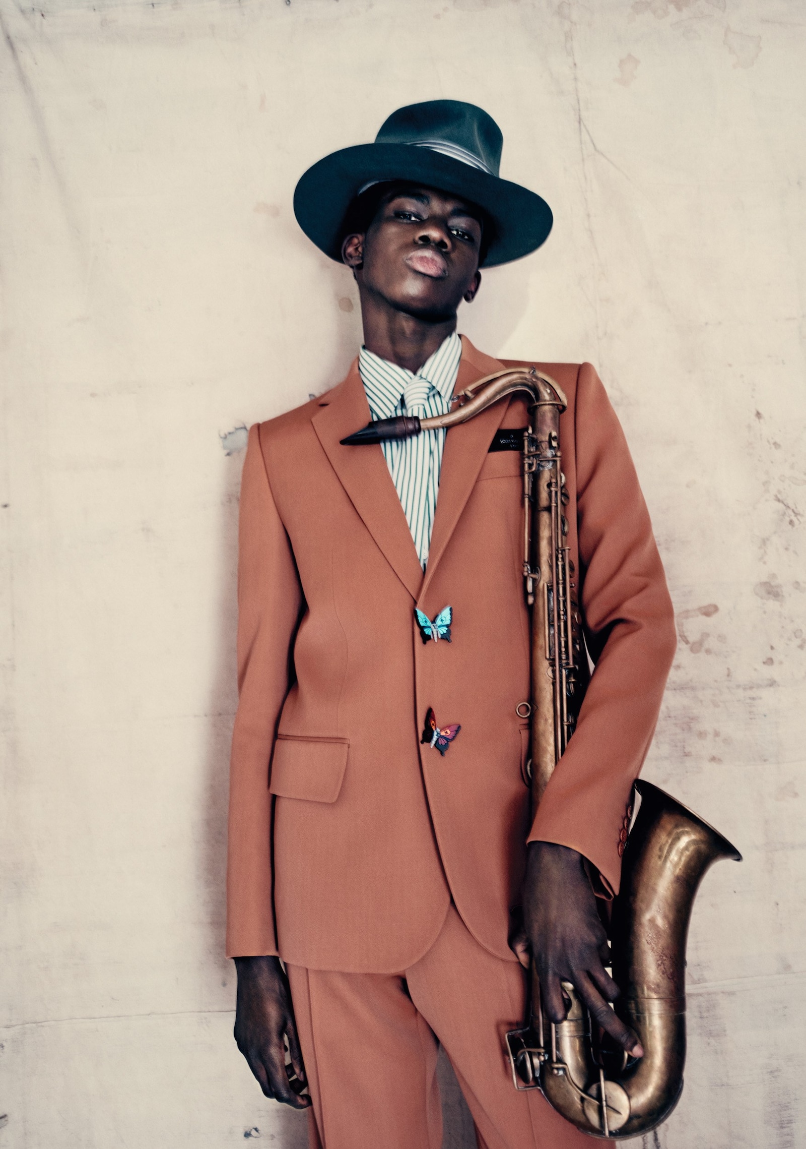 Louis Vuitton Ib Kamara stylist Paolo Roversi photographer