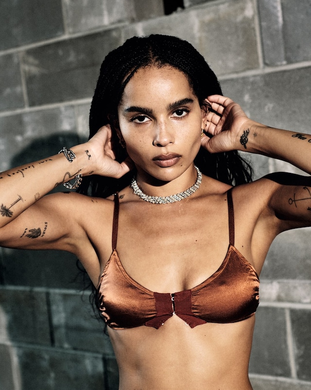 Zoe Kravitz AnOther Magazine shoot Collier Schorr style