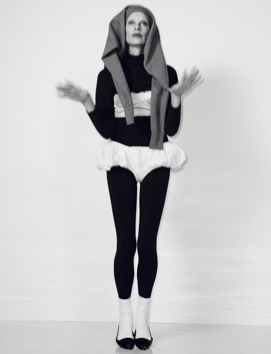 Kristen McMenamy model Drew Vickers Robbie Spencer